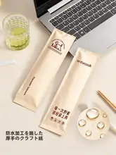 使い捨て食品グレードのスプーンと箸【バイオプラスチック製・個別包装】