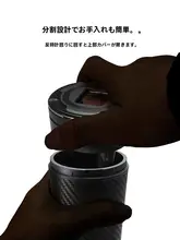 車用喫煙灰皿【創意デザイン・蓋付き・灰防止機能】