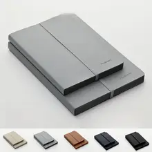 革製デザインノートブック【高級感あるビジネス向け・日本のデザイナーによる・優質紙使用】