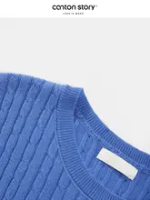 レトロなデザインのリブ編み短袖ニットトップス【女性用・スタイリッシュ・細見え効果】