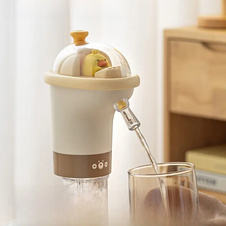 電動水汲み器【桶装水用・自動吸水・飲水機】