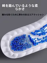 前足部痛み軽減インソール【厚手・クッション性・スポーツ用・超柔軟】