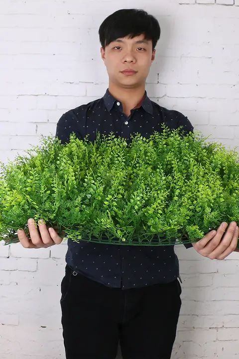 フェイクグリーン観葉植物 背景装飾 プラスチック素材 