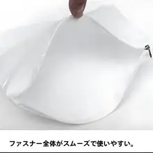 白鹅绒使用の純綿枕カバー【ラ zipper 付き・蕎麦殻・児童病院対応】