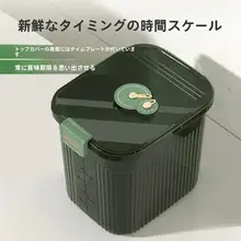 ペットフードストレージタンク 大容量 猫と犬のフード密封 真空 家庭用