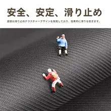 アメリカンスタイルのビンテージデザイン 浴室用吸水マット【滑り止め・硅藻土製】