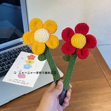 ハンドメイド向日葵の花束ペン【教師への贈り物・創意溢れる実用飾り】