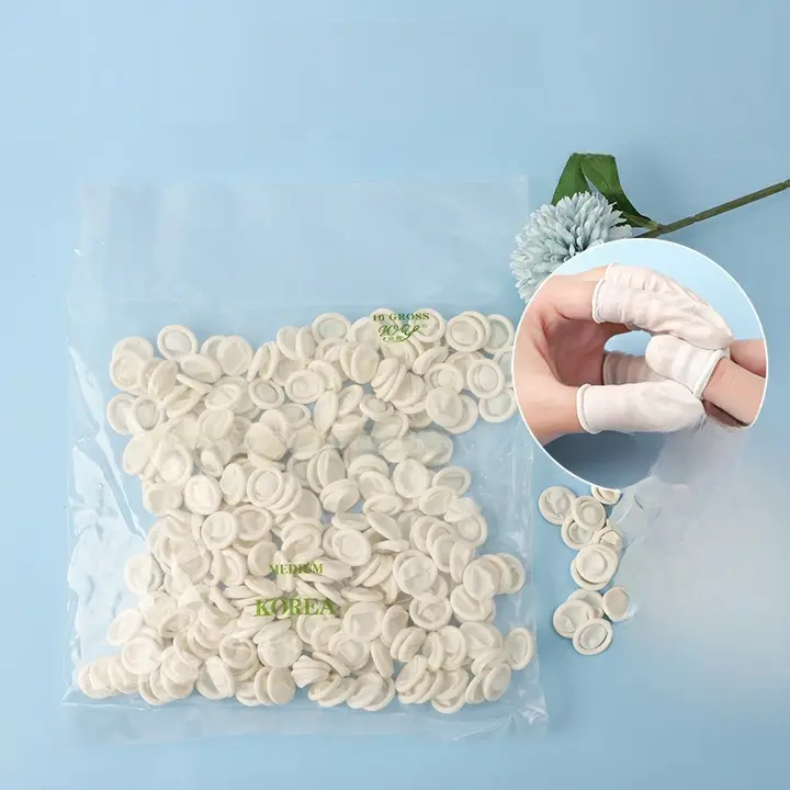 ネイル手袋 使い捨て 美容院 ラテックス 滑り止め UVカット 日焼け防止