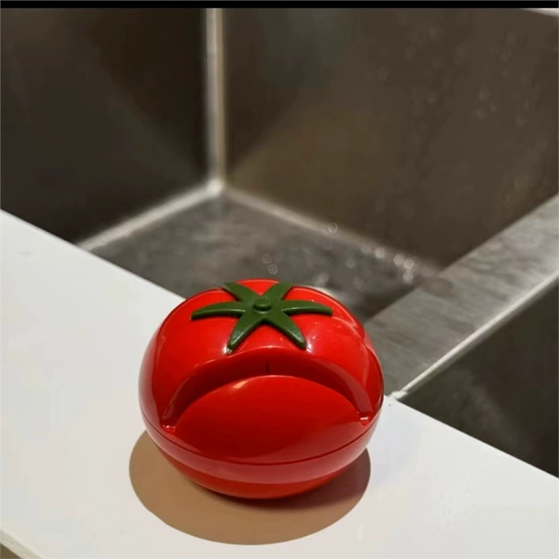 キッチン用包丁研ぎ器【陶器製・両面対応・可愛いトマトデザイン】
