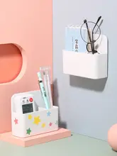 マグネット付き小型収納ボックス【冷蔵庫・ホワイトボード用・仕切り付き】