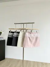 レース縁のスカート【フレッシュなデザイン・美しいシルエット】