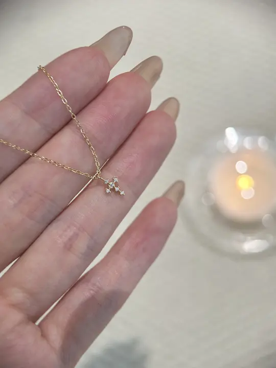 S925純銀製 ミニ十字架ネックレス【高級感あふれるデザイン】