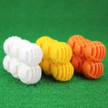 高尔夫練習ボール【ストライプデザイン・PE製・室内用・3色選択可】