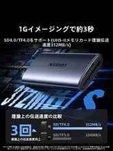 Type-Cスマホ用カードリーダー【USB3.0・高速・SD/TFカード対応・OTG機能】