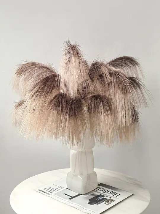 高級感あるアートガラス花瓶【不規則デザイン・リビングルーム装飾用】