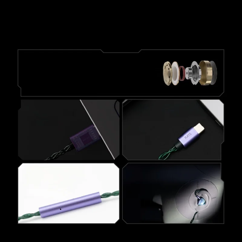 アルゴリズム音調整機能付きゲーミング有線ヘッドフォン光束：マイク付きで通勤とボイスレコーディングに最適な選択