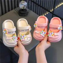 子供用速乾ビーチサンダル【軽量・防滑・マシュマロデザイン】（セットアップ対応）