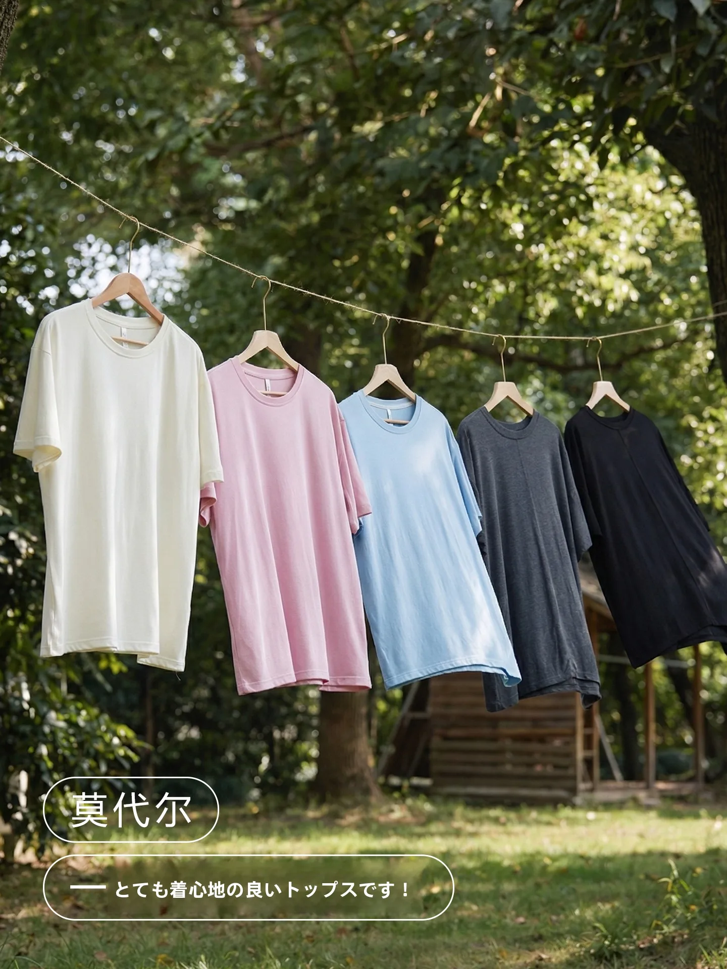 明日は何を着ようかな？夏の1日を涼しく、軽やかに過ごすための「涼感モダール半袖トップス」の選び方