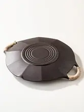 鋳物 焼肉プレート 両耳 IH対応 カセットコンロ対応 アウトドア キャンプ 「onlycook」