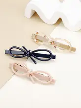 バタフライリボン型ヘアアクセサリー【高級デザイン・スプリングクリップ】