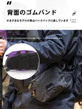HIKEMAN アウトドア登山用タクティカル ウエストポーチ【多機能・サイドバッグ・斜め掛け対応】