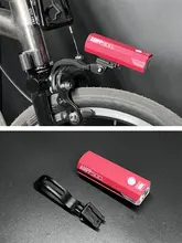 USB充電対応の折りたたみ自転車用前照灯【夜間対応・適用】