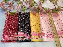 可愛いプリントのBJDドール用布地【手作りDIY・ペット服飾用】