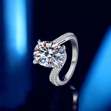華やかなデザインの四爪ダイヤモンドリング【トルコ石型・純銀・結婚・プロポーズ用】