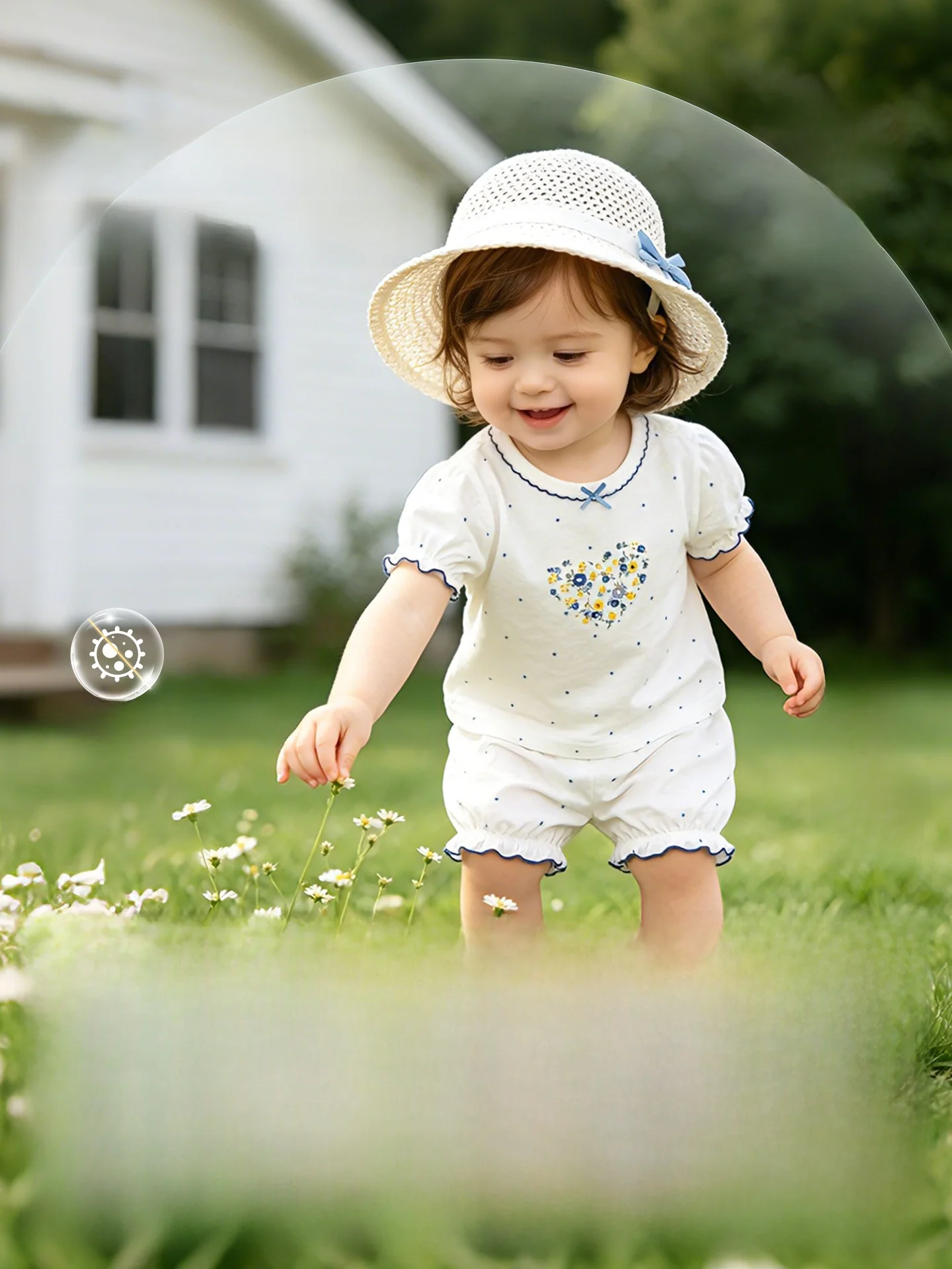 5ヶ月 赤ちゃん 服 サイズ チェック：女の子用夏用短袖セットの実用性とサイズ対応