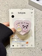 波点デザインの猫と犬のマグネットスタンド付きiPhoneケース【フルカバー・14PM/15Pro/16対応】（セットアップ対応）