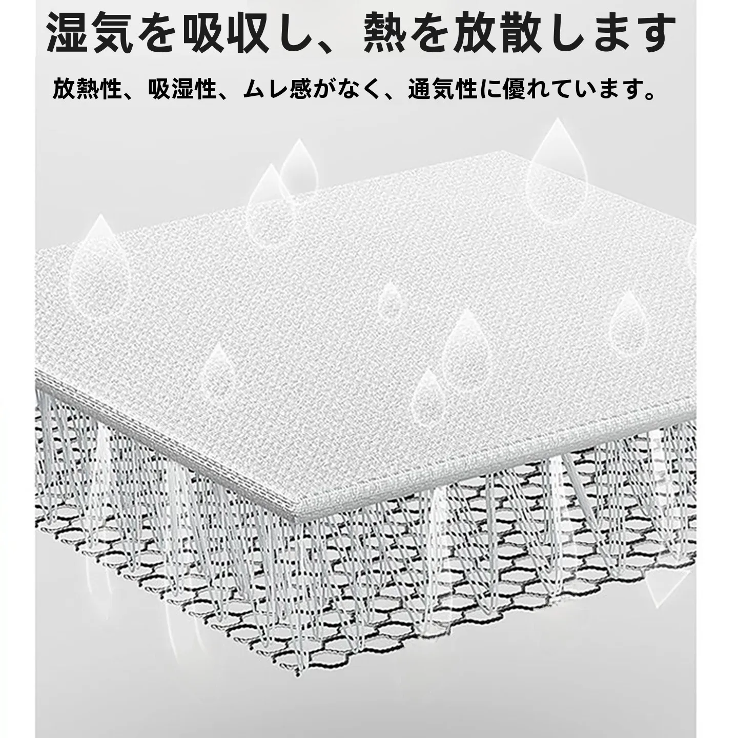 夏キャンプ用涼感クールシーツ：厚手でエアコン対応の涼しさを実現