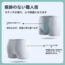 使い捨て男性用医療用ボクサーパンツ【平角タイプ・大きいサイズ・旅行・出張用】