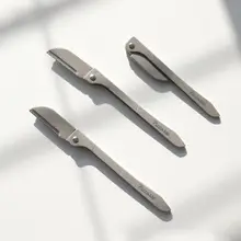 折りたたみ式の眉毛用デザインナイフ【携帯収納可能】
