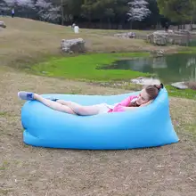ポータブルエアソファ【アウトドア用・クイックインフレータブル・ビーチマット・昼寝用】
