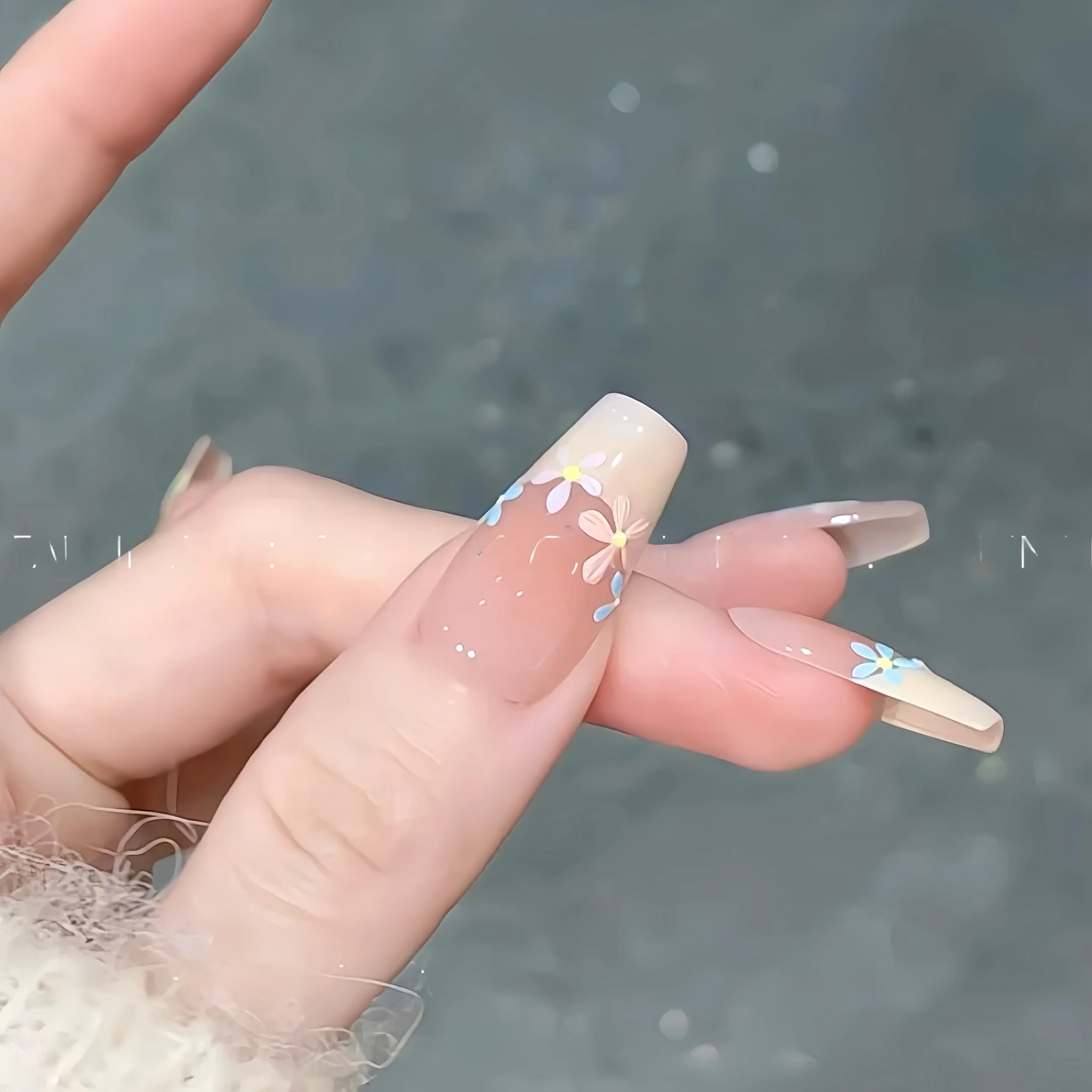 春の手作りネイルコレクション