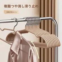 滑り止めデザインのハンガー【厚手・家庭用・学生向け】
