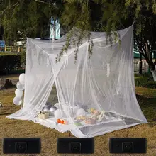 設置不要の蚊帳【アウトドア・夏のピクニック・キャンプ用・落地型】
