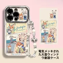 Xiaomi対応キャラクターデザインソフトケース【全包タイプ・カップル向け・ストラップ付き】（セットアップ対応）