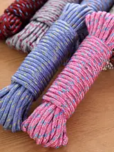 耐磨防滑の10m物干し紐【屋外用・強化ナイロン・風対策】