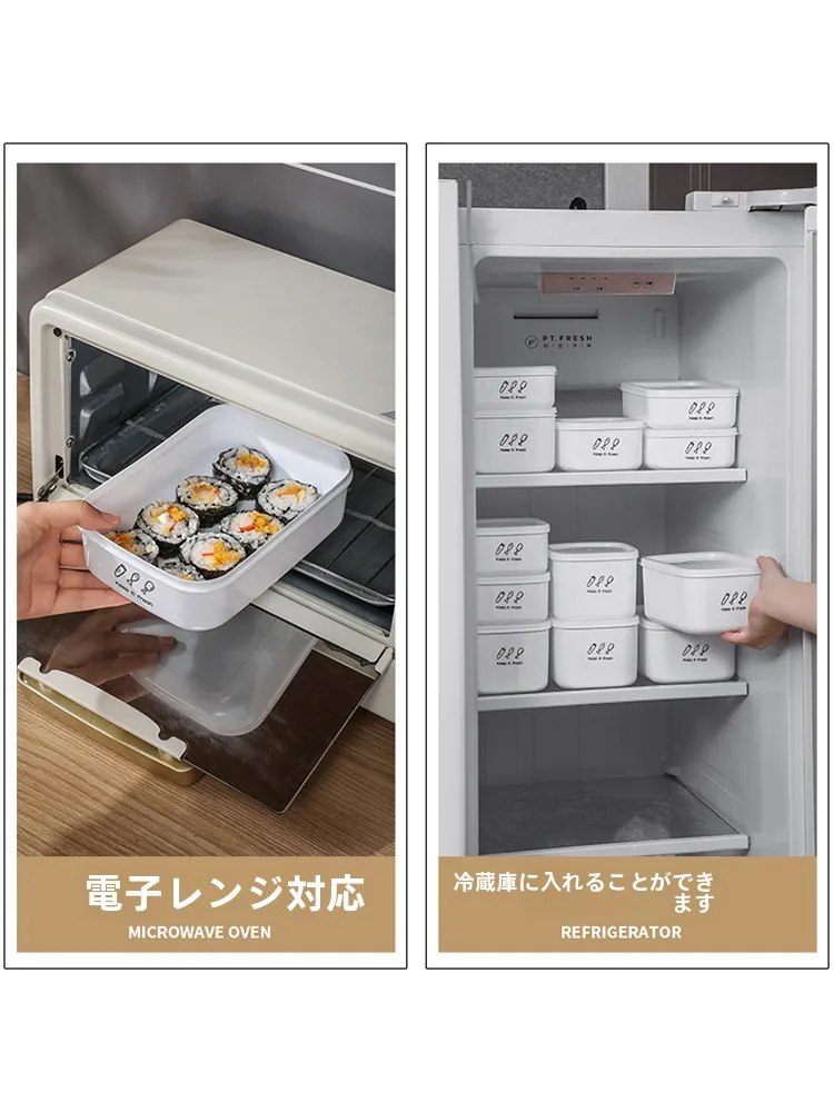 キッチン用大容量食品保存容器：プラスチック製密封タイプの果物・野菜保存法
