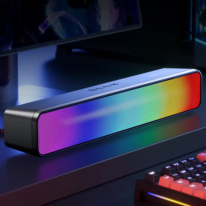 牧馬人 3モードBluetooth有線PCスピーカー【重低音・デスクトップ用・ゲーミング】