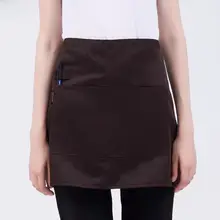 男女兼用 ショート黒エプロン【カフェ・レストラン・バー用】