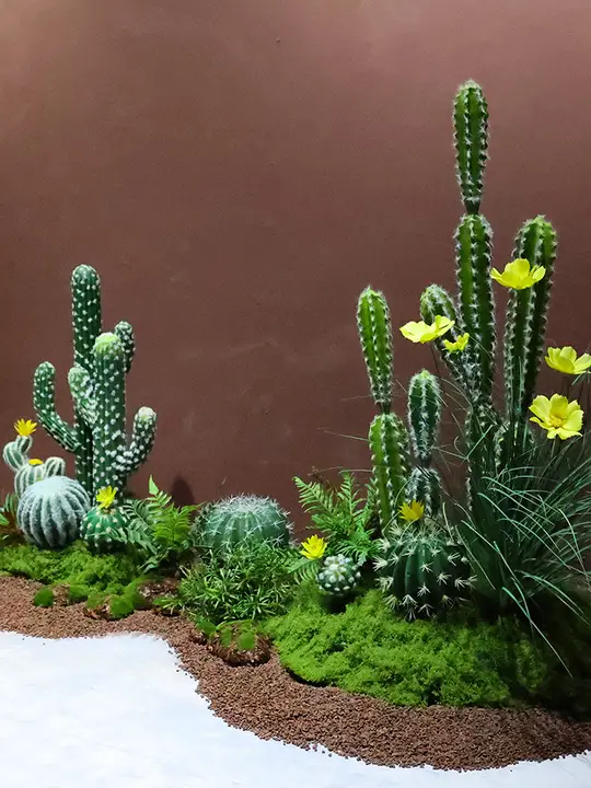 リアルなフェイクサボテン【インテリア観葉植物・店舗飾り・階段下対応】