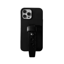 シンプルなブラックデザインのモバイルケース【全方位保護・Apple対応】