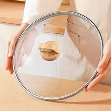 耐熱強化ガラス製鍋蓋【万能・厚手・フライパン用】