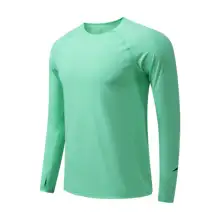 速乾長袖Tシャツ【メンズ・秋用・アウトドア・ランニング・トレーニング】