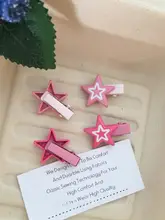 ピンクのドーパミンファッションラブヘアピン