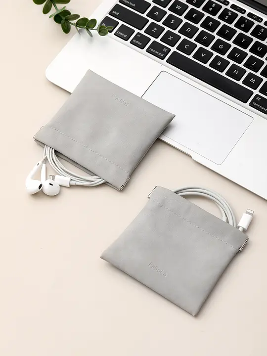 FaSoLa ミニ収納バッグマシン データケーブル 充電器