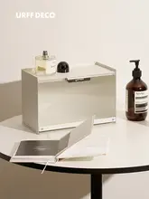 URFF DECO 自動灯光付き玄関収納キャビネット【多機能・マスクボックス・高級感】
