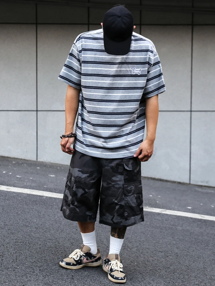 ストライプ柄 メンズTシャツ：コットン製ゆったりスタイルの日常使い方と選定ガイド